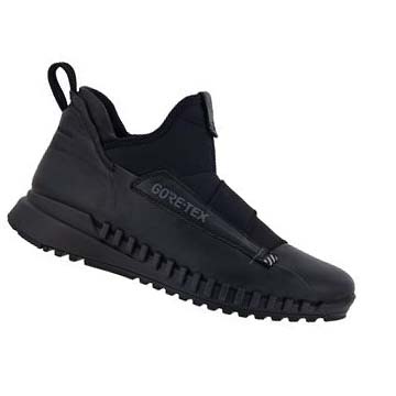 Ecco Zipflex Slip On Gtx Joggesko Dame Svarte | NO 271WNB